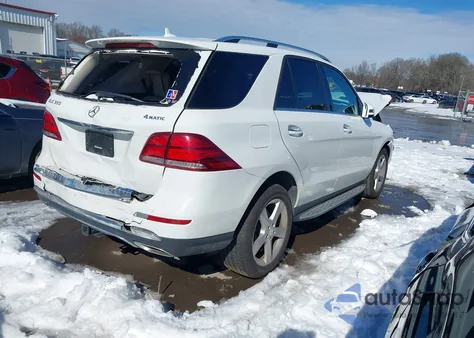 2016 Mercedes-Benz Gle 350 4Matic from USA, damaged, VIN 4JGDA5HB5GA692712